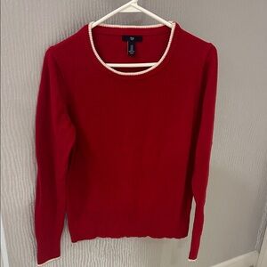 GAP Vibrant Red Knitwear great for spring sweater